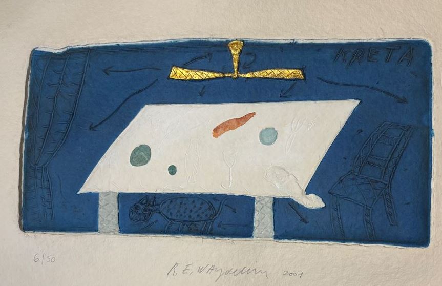 œuvre d'art contemporain à la galerie d'art l'Estampe à Strasbourg