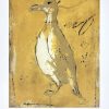œuvre d'art oiseau à la galerie d'art l'Estampe à Strasbourg