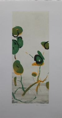 Ann Loubert à la galerie d'art l'Estampe à Strasbourg