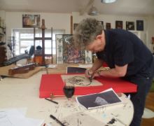 Robert Combas coffret Estampe à Strasbourg