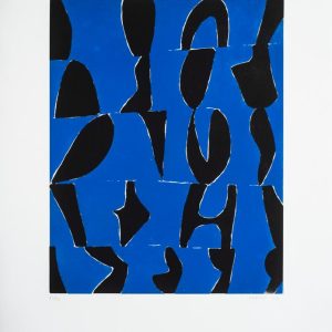 art abstrait à la galerie d'art l'Estampe à Strasbourg