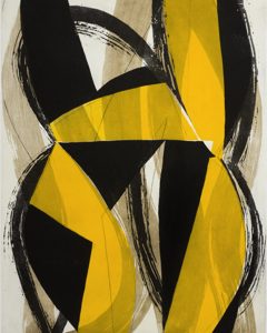 art abstrait à la galerie l'Estampe à Strasbourg quai des bateliers