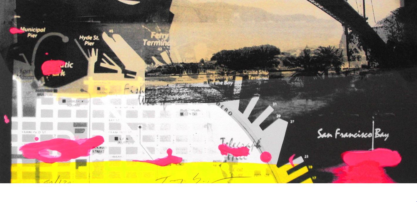œuvre d'art Tony Soulié à la galerie d'art l'Estampe Strasbourg