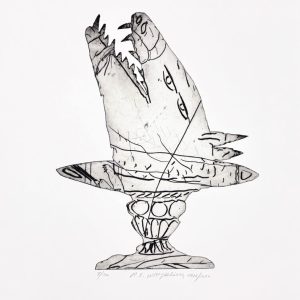 art de RE Waydelich à la galerie estampe à Strasbourg
