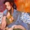 nu féminin à la galerie d'art l'Estampe à Strasbourg