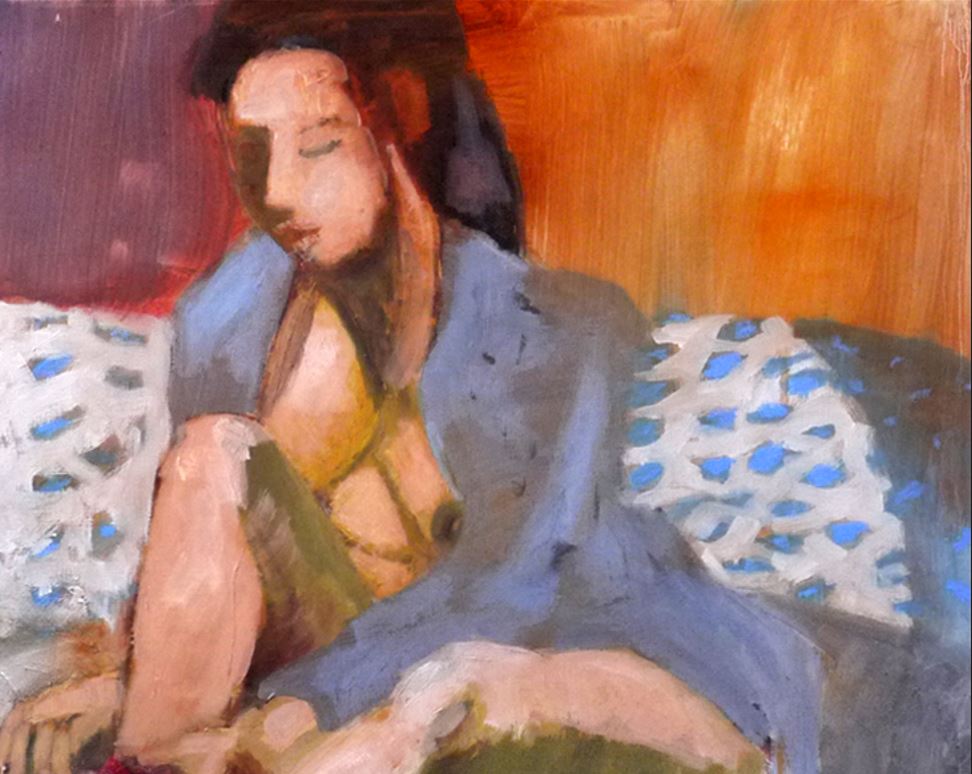 nu féminin à la galerie d'art l'Estampe à Strasbourg