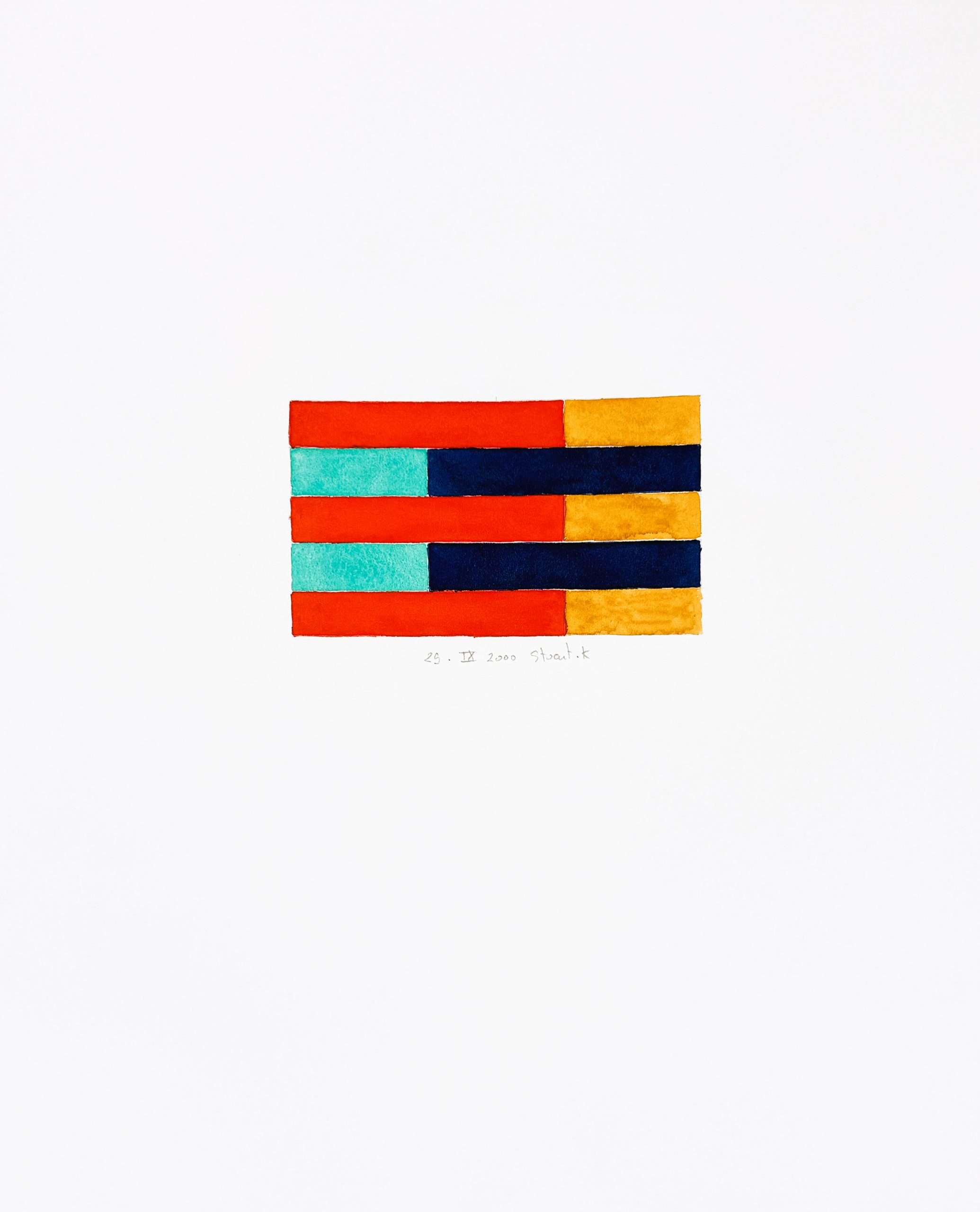 œuvre d'art abstrait à la galerie estampe à Strasbourg