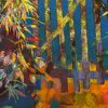 exposition de peintures de Wehrung à la galerie d'art l'Estampe à Strasbourg