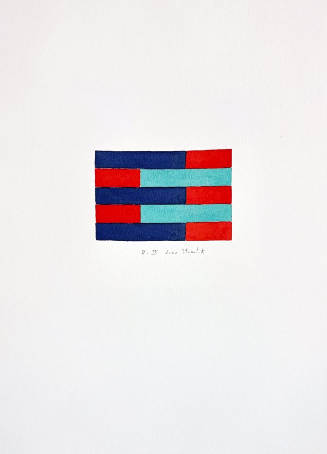 kleines abstractes Aquarell 11.IX kleines abstractes Aquarell 11.IX