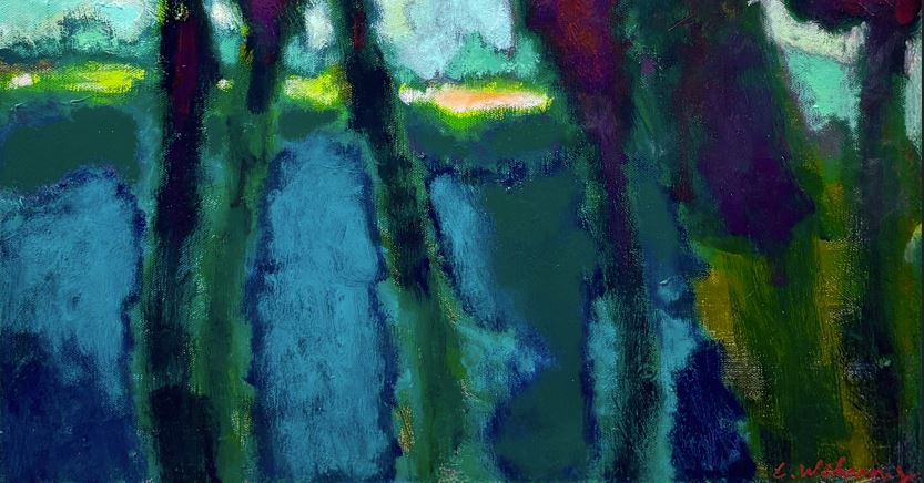 exposition peinture Wehrung à la galerie d'art l'Estampe à Strasbourg