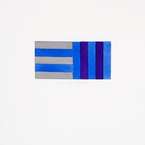 œuvre d'art abstraite à la galerie d'art l'Estampe à Strasbourg