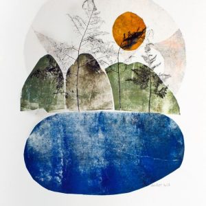 véronique duflot à la galerie d'art l'Estampe à Strasbourg