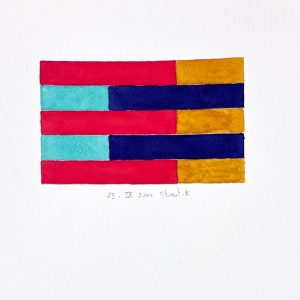 Art abstrait à la galerie Estampe à Strasbourg