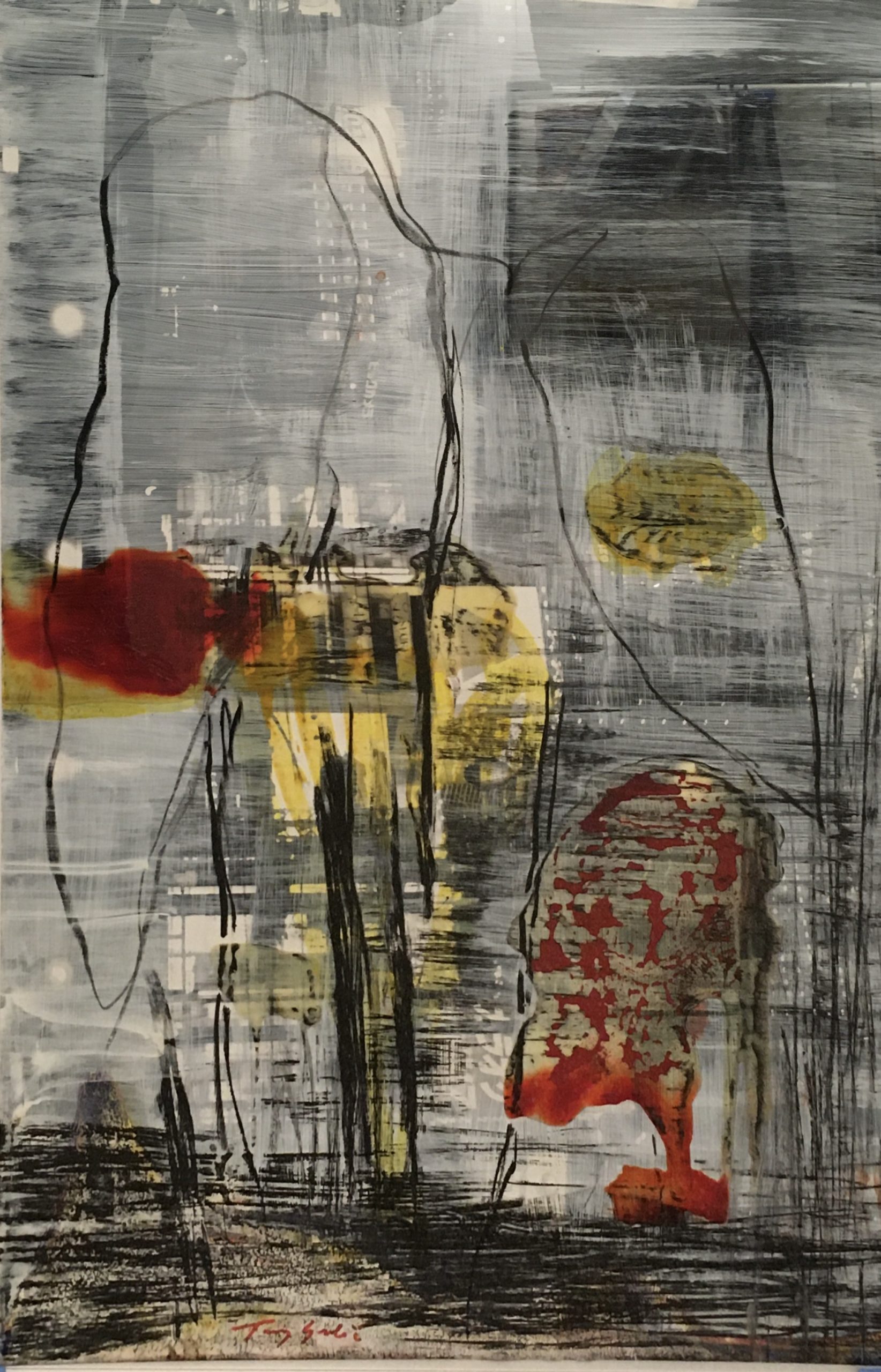 œuvre d'art à la galerie Estampe à Strasbourg, Tony Soulié