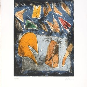 Art abstrait à la galerie d'art l'Estampe à Strasbourg