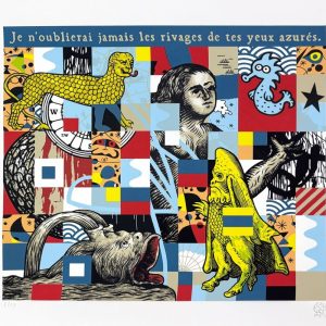Speedy Graphito expose à la galerie d'art l'Estampe à Strasbourg