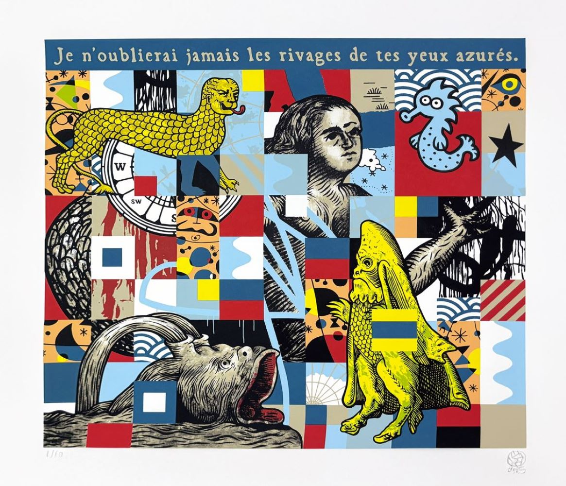 Speedy Graphito expose à la galerie d'art l'Estampe à Strasbourg