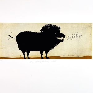 REW à la galerie d'art l'Estampe à Strasbourg